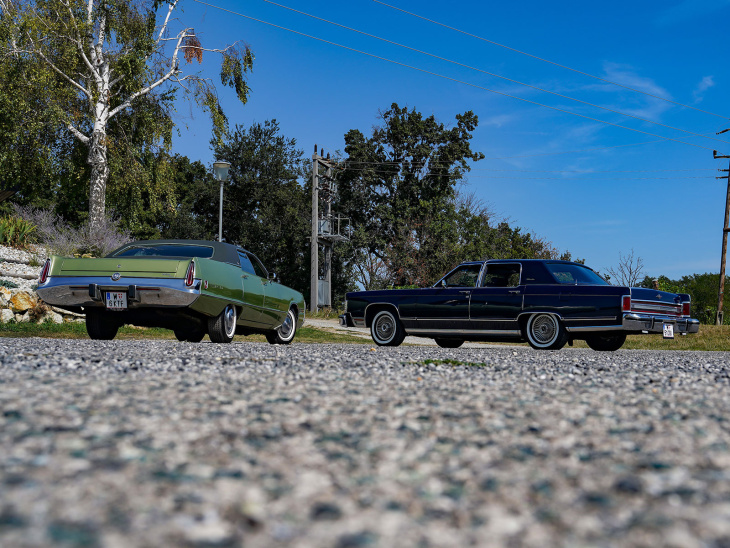 zeitreise: lincoln continental town car und imperial lebaron