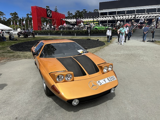 mercedes c 111 im oldtimer-fahrbericht