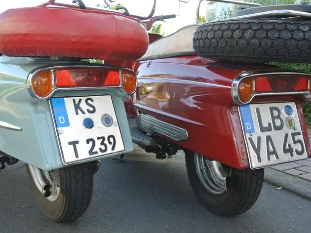 unsere vereine: die heinkel-freunde kassel aus niestetal lieben ihre „tourist“-motorroller