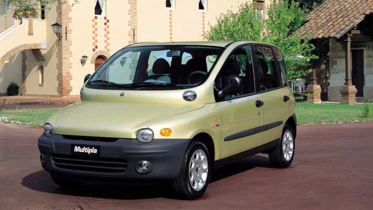 “neuer” fiat multipla, das “hässlichste auto der welt”, jahre nach dem produktionsstopp in europa verkauft