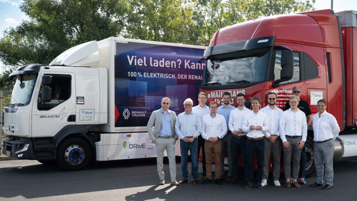 forschungsprojekt drive: software für routenplanung von lkw mit alternativen antrieben getestet