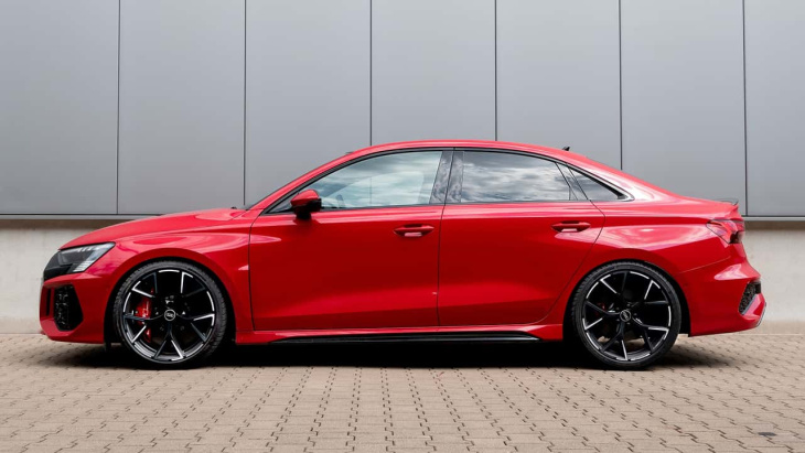 individuell einstellbar: audi rs 3 mit h&r-gewindefedern