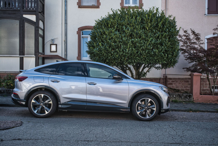 audi q4 sportback 45 e-tron: test, eindrücke und erfahrungen