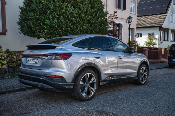 audi q4 sportback 45 e-tron: test, eindrücke und erfahrungen