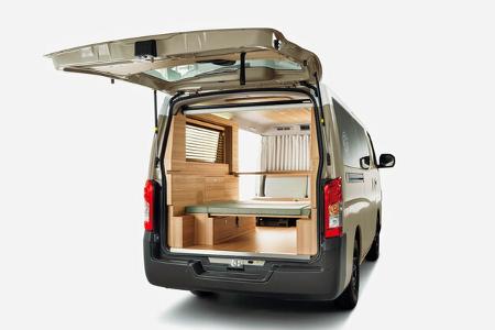 nissan bringt einen extra-coolen vanlife-camper