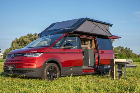 dieses camper-dach bleibt beim fahren offen