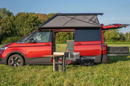 dieses camper-dach bleibt beim fahren offen