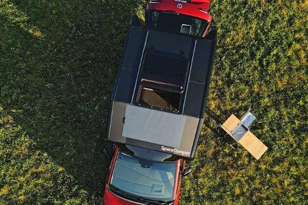 dieses camper-dach bleibt beim fahren offen