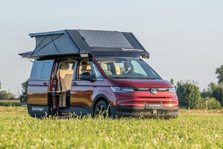 dieses camper-dach bleibt beim fahren offen