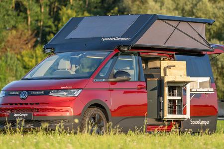 dieses camper-dach bleibt beim fahren offen