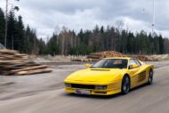 ferrari testarossa mit kw v3 klassik fahrwerk: die legende fährt besser