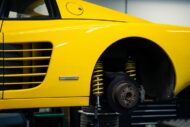 ferrari testarossa mit kw v3 klassik fahrwerk: die legende fährt besser