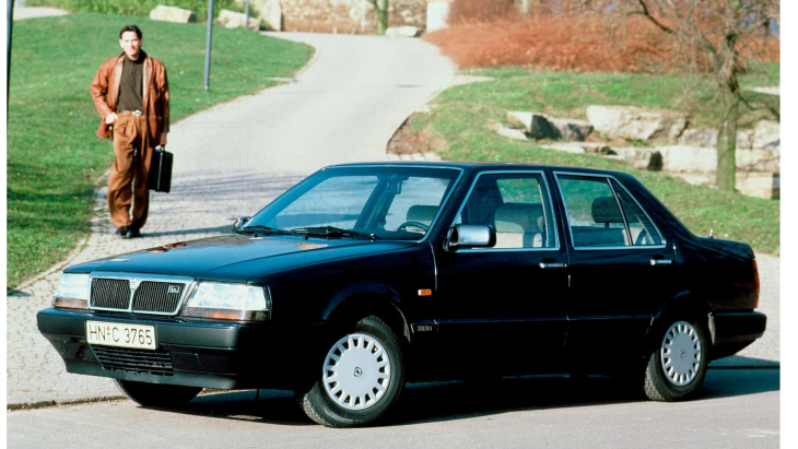 lancia thema (1984-1994): italiener mit europäischem gedanken