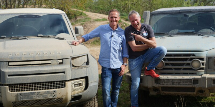 01. september 2024 um 18:15 uhr bei rtlzwei - grip – das motormagazin: „offroad-duell: ineos grenadier gegen land rover defender“