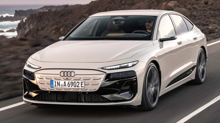 audi a6 e-tron sportback (2024): abmessungen und kofferraum