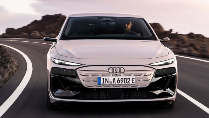 audi a6 e-tron sportback (2024): abmessungen und kofferraum