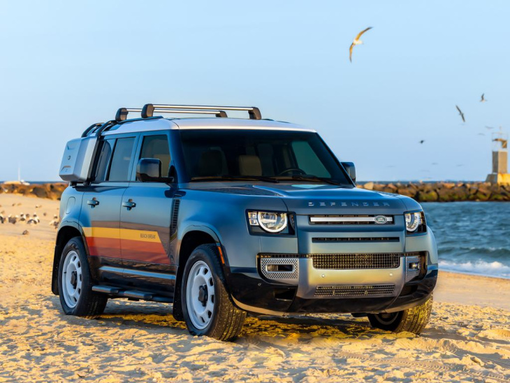 land rover defender 110 beach break edition als sommer-statement!