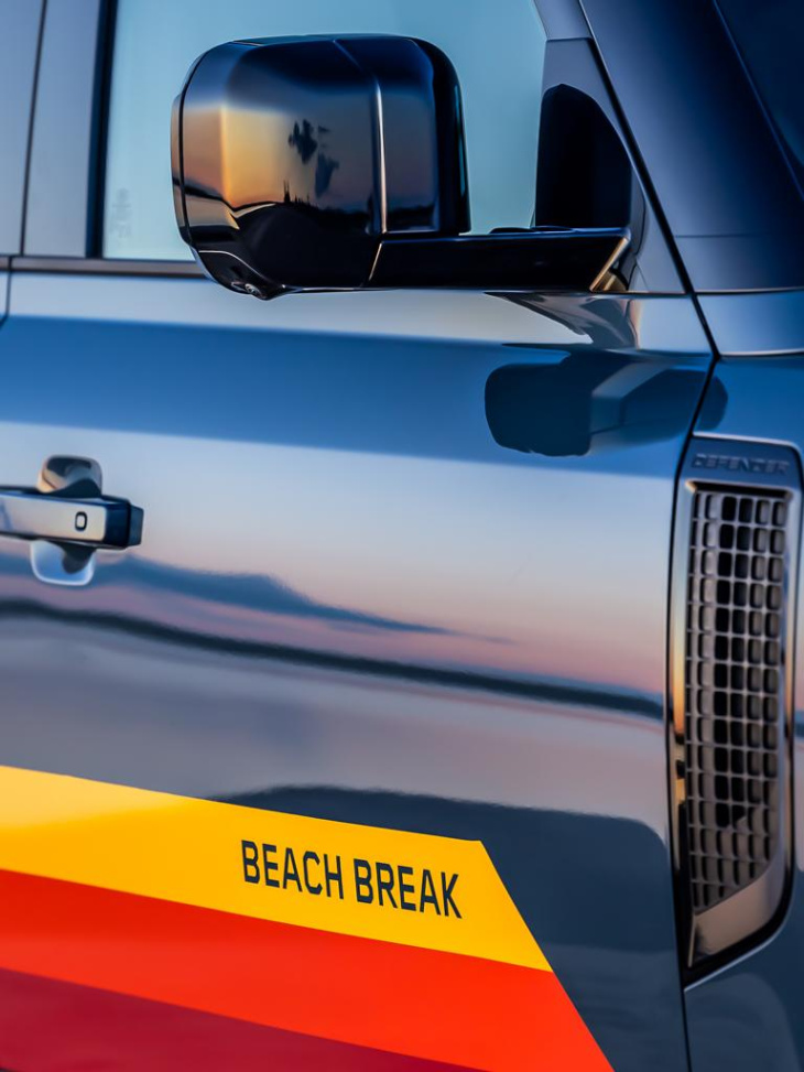 land rover defender 110 beach break edition als sommer-statement!