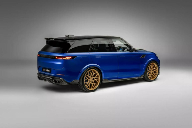 urban automotive range rover sport widetrack in estoril blue!