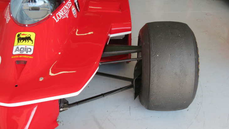 der ferrari 312 t5 von gilles villeneuve fasziniert erneut: fotos