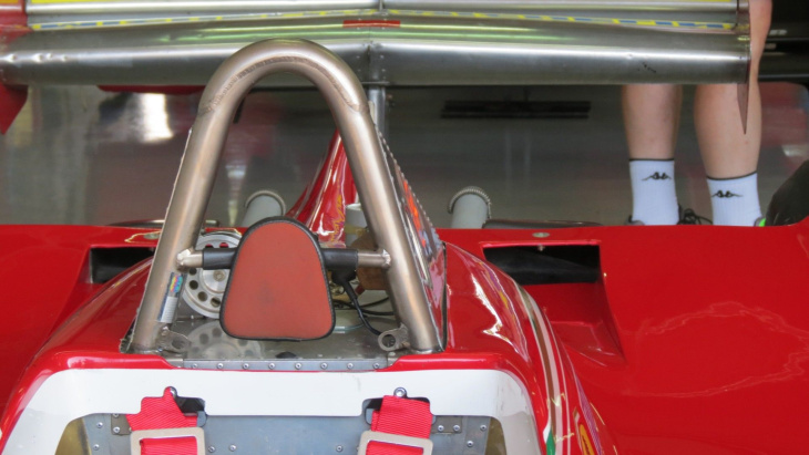 der ferrari 312 t5 von gilles villeneuve fasziniert erneut: fotos