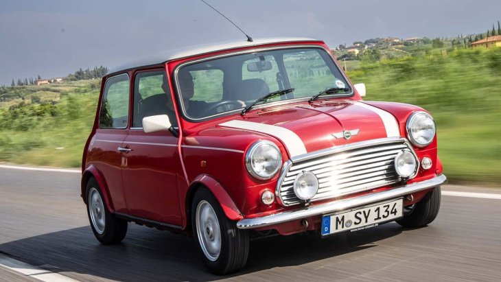 unterwegs im mini cooper 1.3i (2000): das wahre go-kart