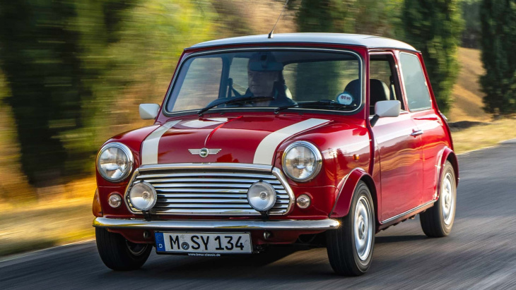 unterwegs im mini cooper 1.3i (2000): das wahre go-kart