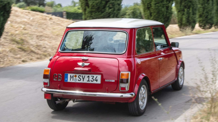 unterwegs im mini cooper 1.3i (2000): das wahre go-kart