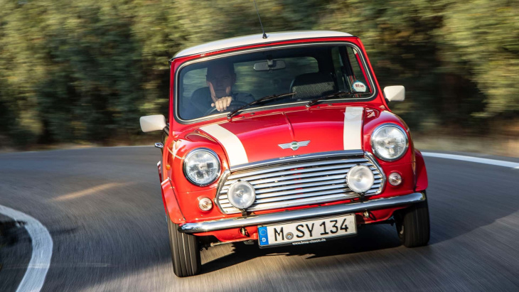 unterwegs im mini cooper 1.3i (2000): das wahre go-kart