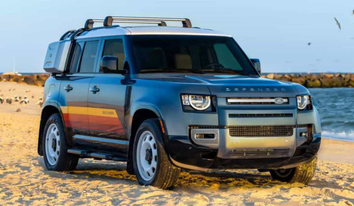 land rover stellt den “beach break” vor: limitierte edition des defender inspiriert von der surfkultur