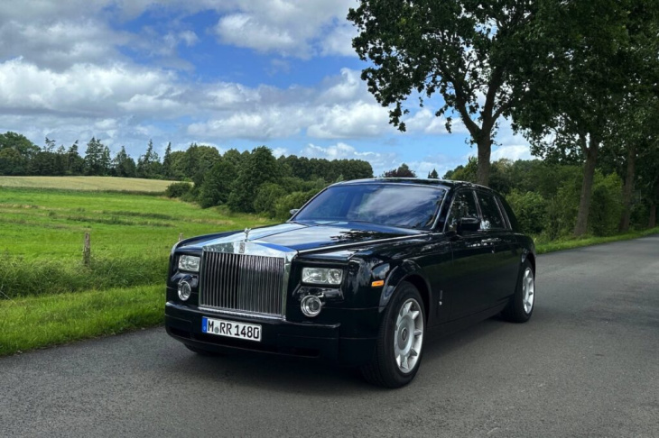 rolls-royce: edel-roadtrip im ersten phantom mit bmw-v12