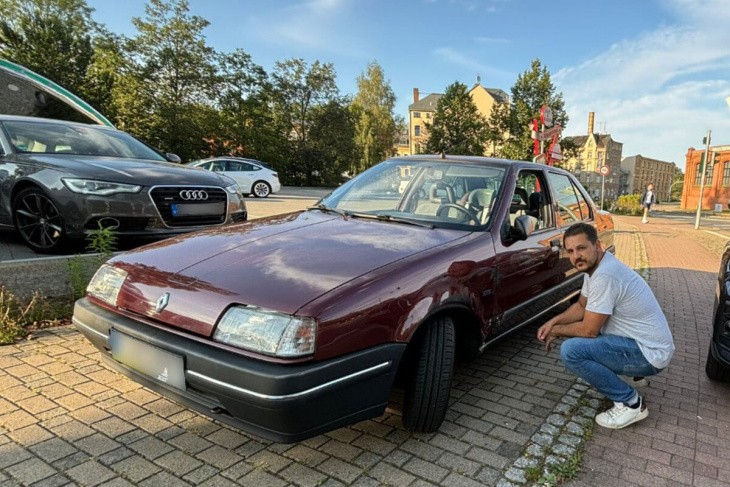 audi rammt renault-oldtimer an der kappler drehe