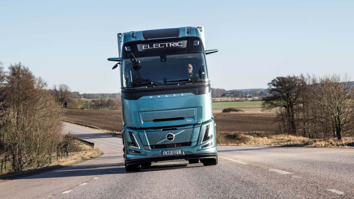 volvo fh electric mit 600 km reichweite angekündigt