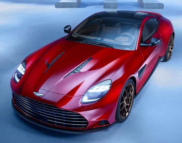 aston martin stellt den vanquish 2025 mit neuem v-12-motor und revolutionärem design vor