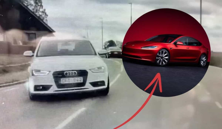 tesla im autopilot-modus verhindert einen unfall, doch behörden warnen vor der sicherheit des systems