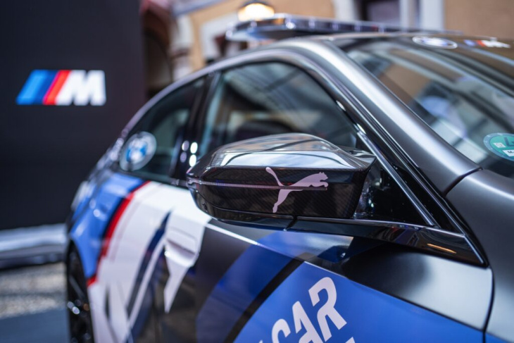 motogp safety car: bmw m5 g90 im rennsport-look