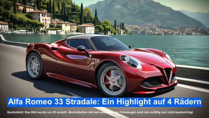 limitierte perfektion: der alfa romeo 33 stradale erobert die automobilwelt