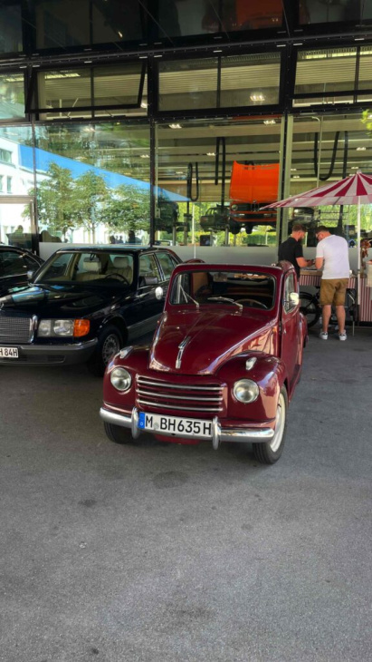 wheels & weißwürscht bei bmw classic: freude am besonderen