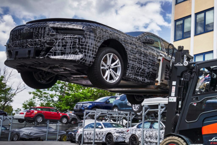 aktuelle fotos aus dem bmw rdz: erlkönig-recycling & mehr