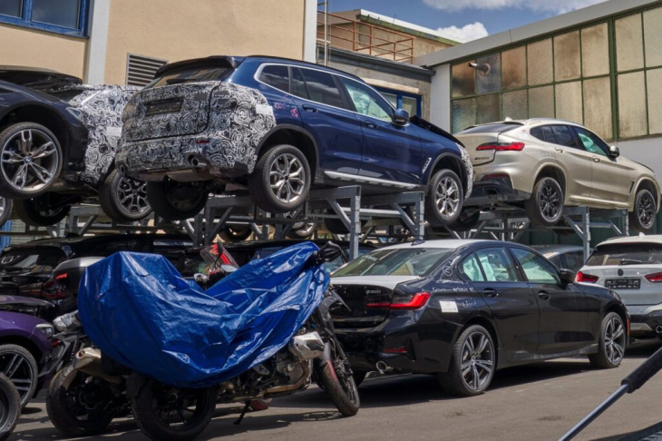 aktuelle fotos aus dem bmw rdz: erlkönig-recycling & mehr