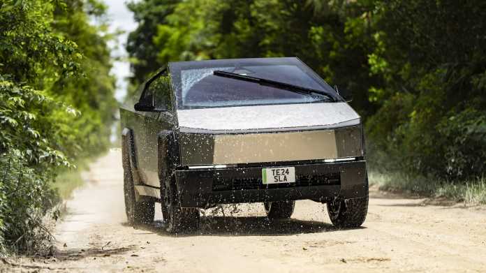 mit dem tesla cybertruck in die everglades: jenseits des gewöhnlichen