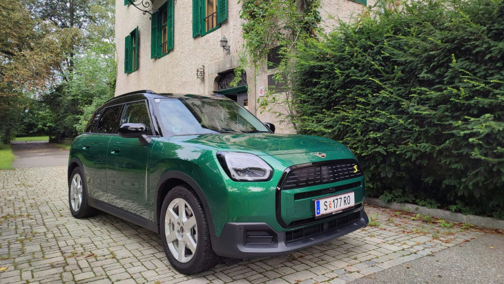 mini cooper se countryman all4 im test