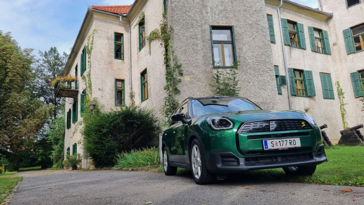 mini cooper se countryman all4 im test