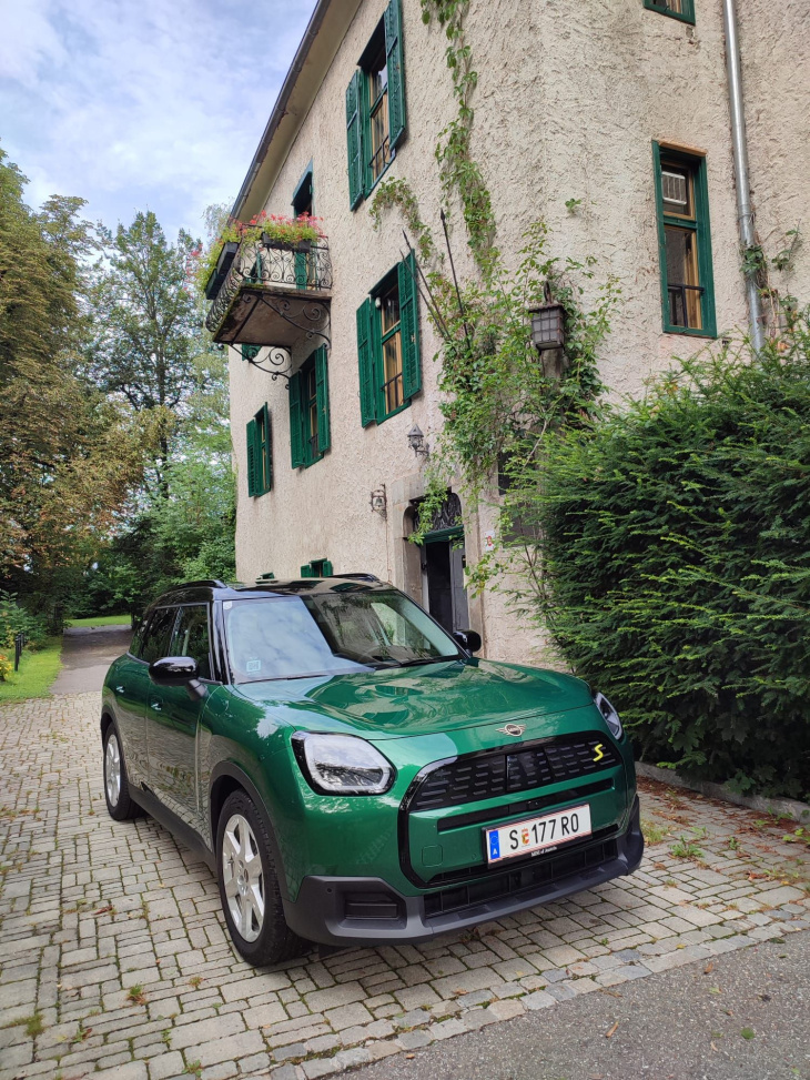 mini cooper se countryman all4 im test