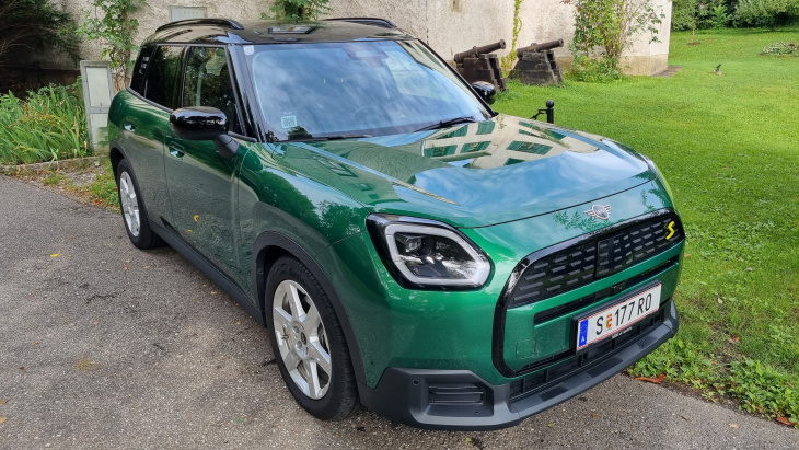 mini cooper se countryman all4 im test