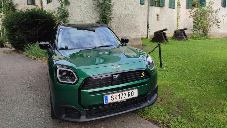 mini cooper se countryman all4 im test