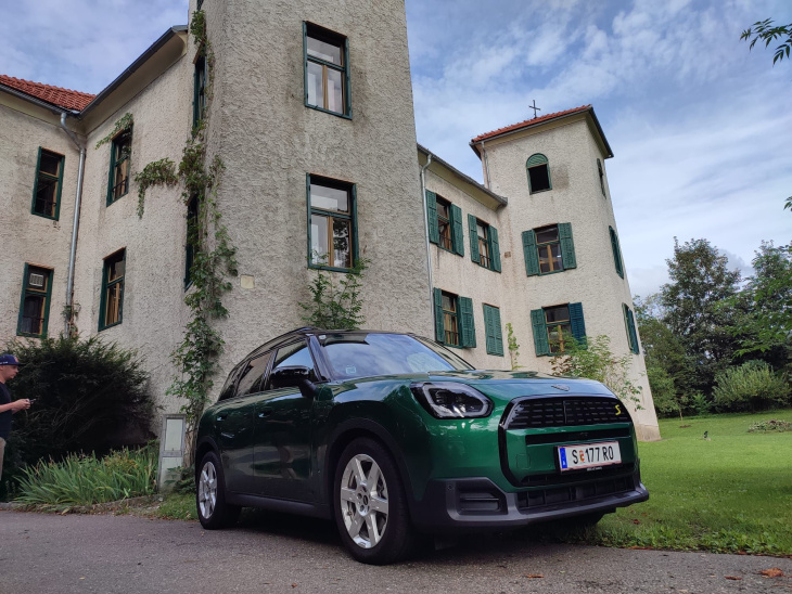 mini cooper se countryman all4 im test