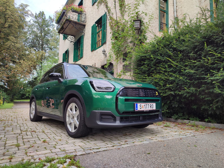 mini cooper se countryman all4 im test