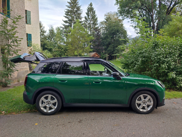 mini cooper se countryman all4 im test