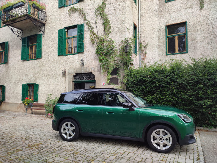 mini cooper se countryman all4 im test